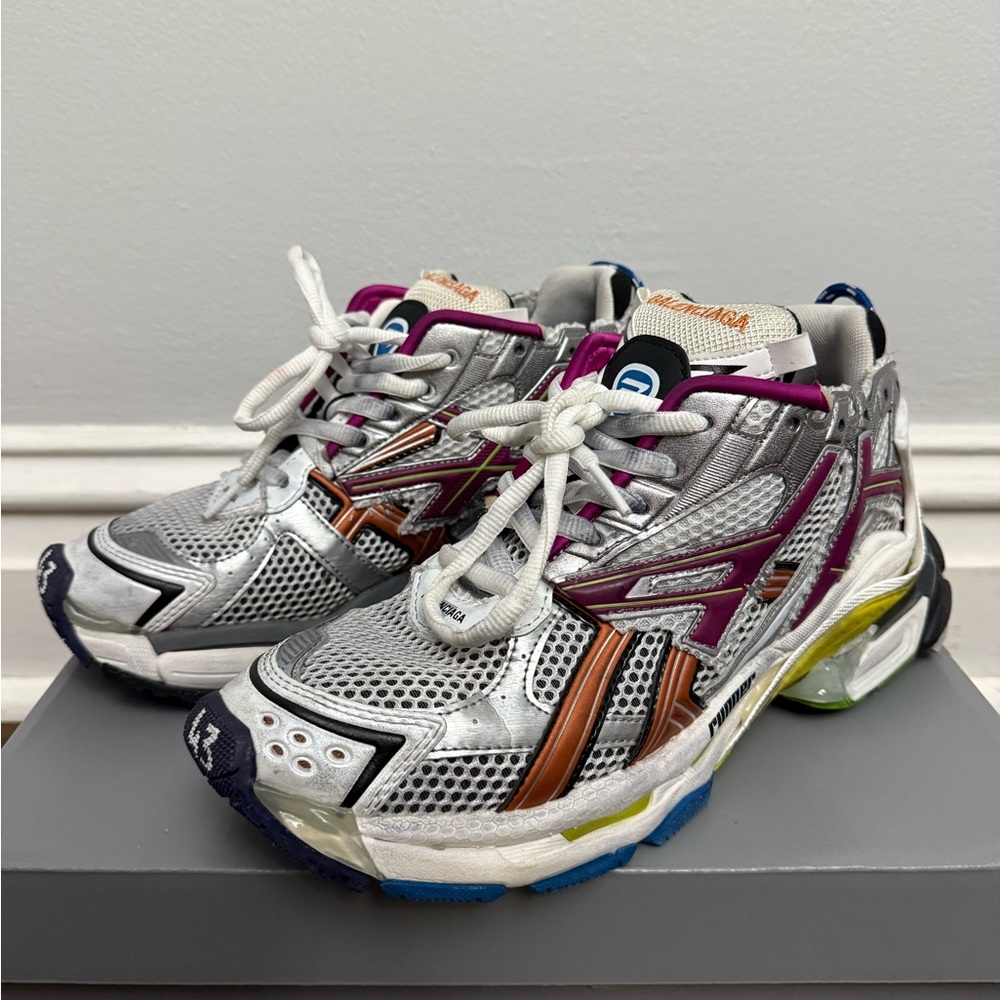 Balenciaga Runner Sneaker 'Grey Multi-Color'